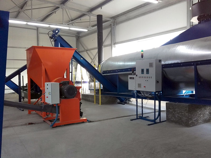 Brykieciarka hydrauliczna BISON II Speedy REMIXOIL peleciarki suszarnie rozdrabniacze linie do recyklingu produkcji nawozów