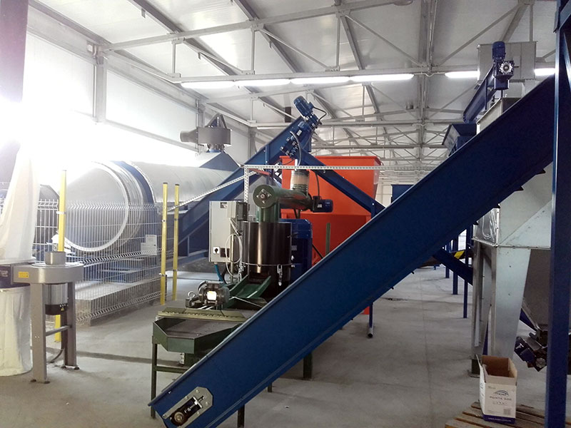 Brykieciarka hydrauliczna BISON II Speedy REMIXOIL peleciarki suszarnie rozdrabniacze linie do recyklingu produkcji nawozów